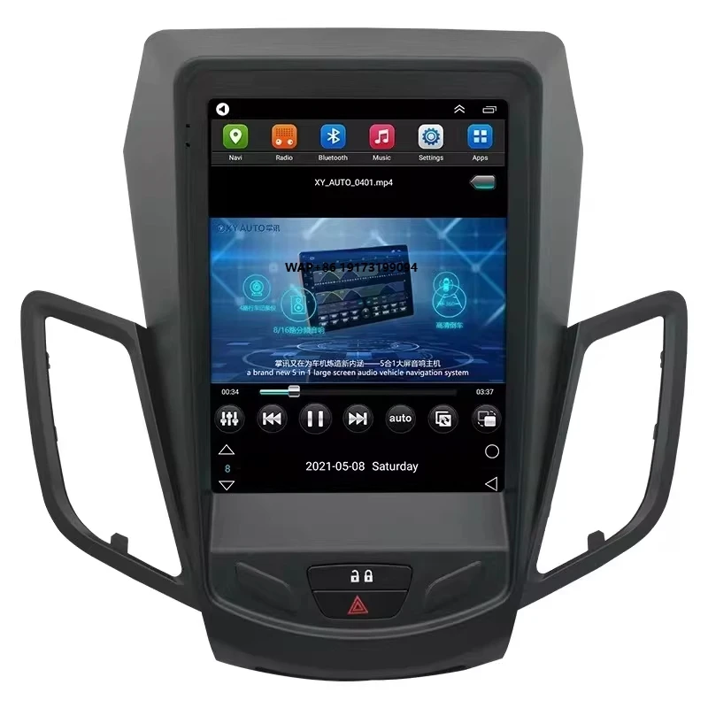 

For Fiesta 2008-2015 Android Screen Multimedia Player Wireless CarPlay Android Auto Navigation RTS