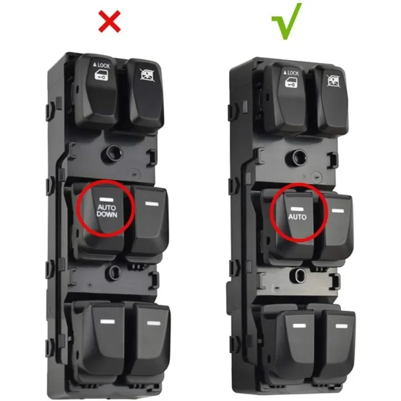 

93570-2Z000 For Hyundai IX35 2010 2011 Master Power Window Control Switch Button Front Left 2012 2013 2014 2015 New 935702Z000