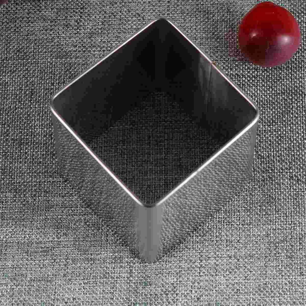 Ring Molds for Cooking Stainless Steel Cake Mousse Mould Mother Square