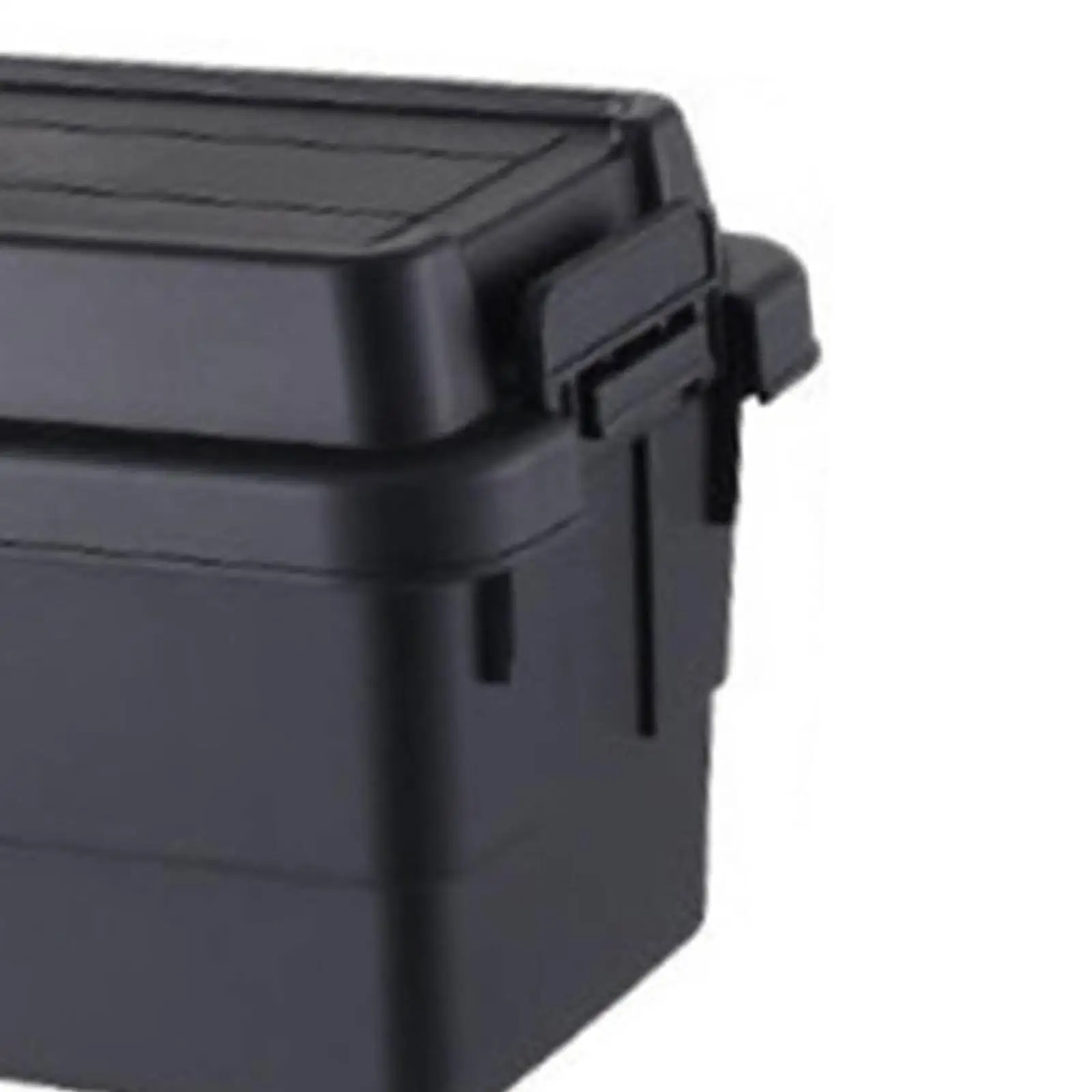 

Camping Storage Box Durable Storage Bin with Latching Lid Small Storage Case