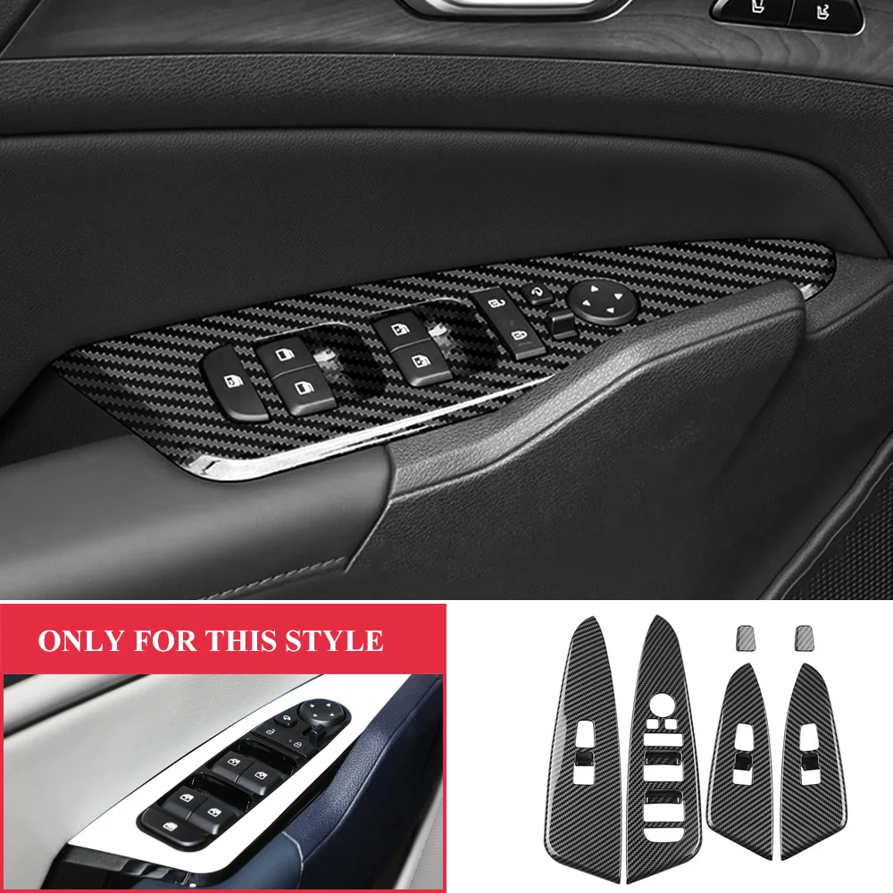 Image of ABS Windows Lifter Button Panel Abdeckung Trim für KIA Sportage NQ5 2022 2023 2024 LHD Auto Aufkleber Zubehör