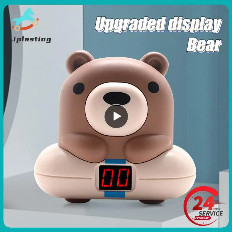 

High Jump Timer Exercise Toy Intelligent Training Cartoon Led Display Cute Kid Toys Counter Plastic Promote Growth Jump