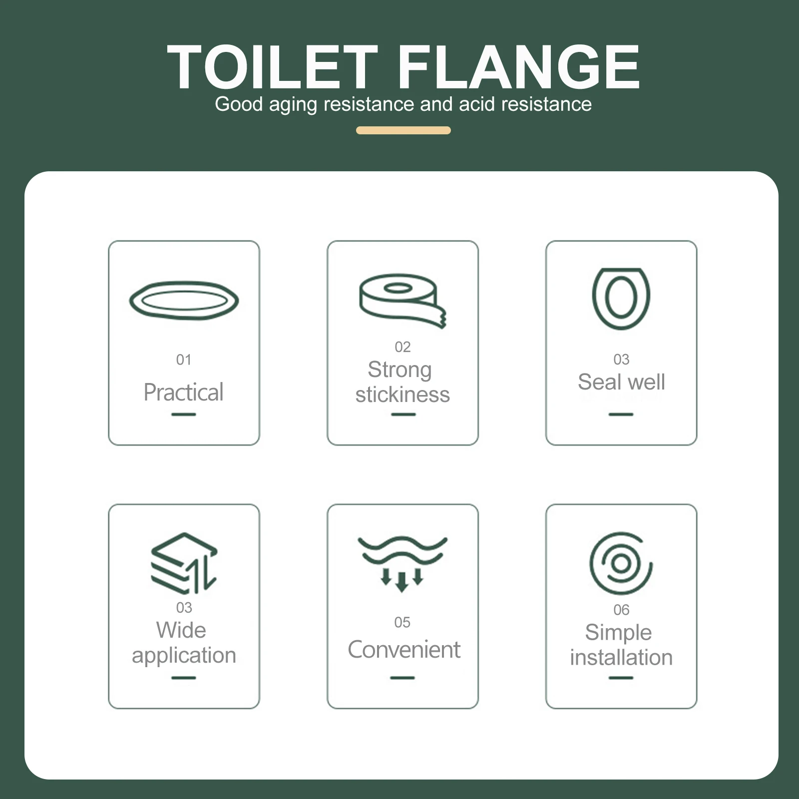 

Toilet Seal Ring Bolts High Quality Durable Universal Screws Easy Install Suitable All Toilets Practical Gifts Drainage Fittings