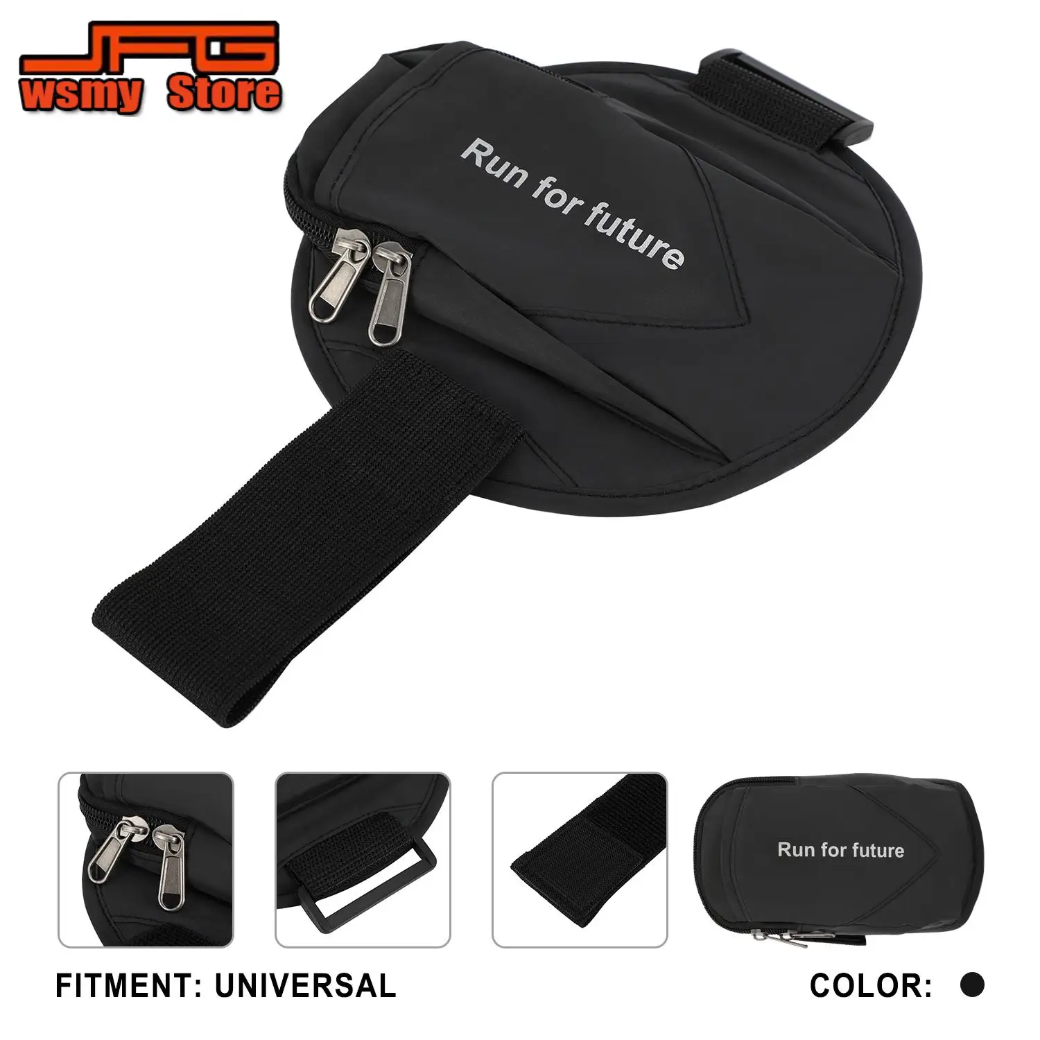 Universal Motorcycle Battery Cover Pack Storage Bags Battery Covers Mobile Phone Storage Bag Motocross Accessories For KTM HONDA