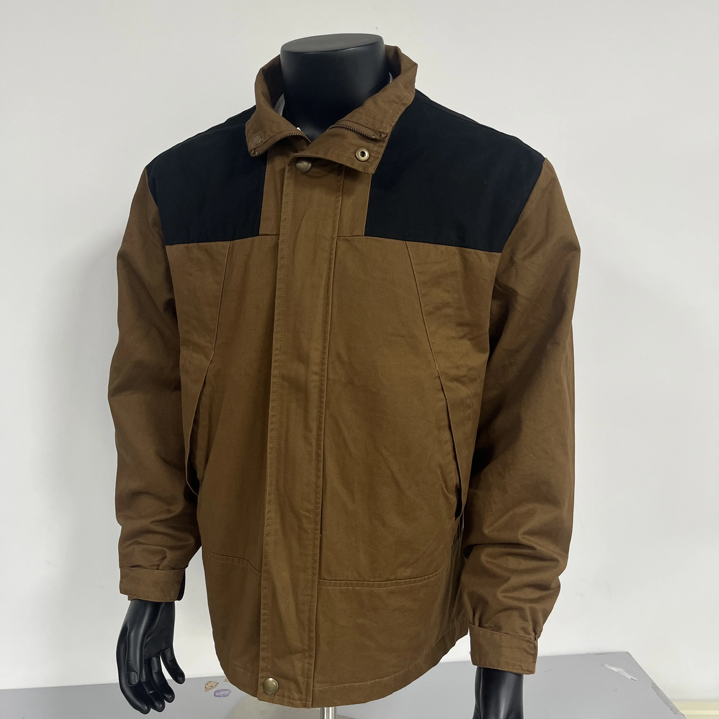 2026 Autumn Winter Mens Military Field Jacket Lightweight Windproof Multi Pocket Workwear Jacket Casual Outdoor Coat