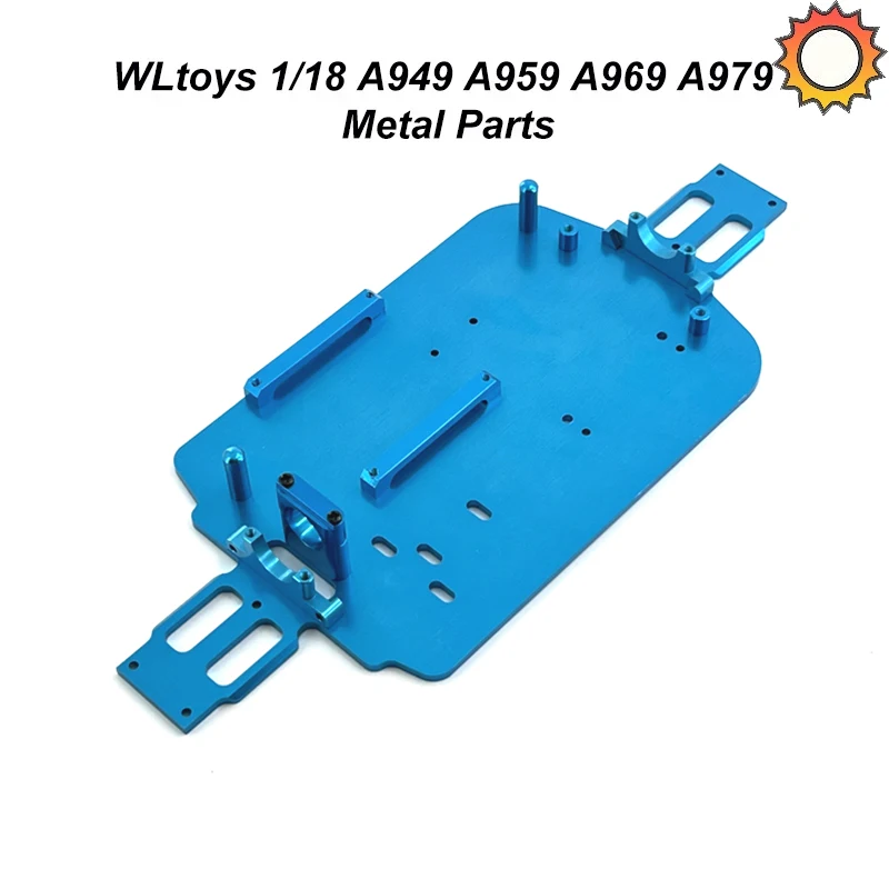 

WLtoys 1/18 A949 A959 A969 A979 K929 автомобильные запчасти с дистанционным управлением металлическая обновленная опорная пластина