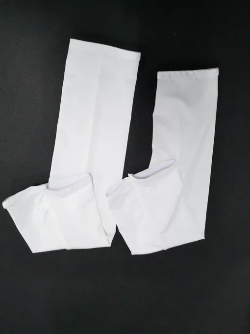 sublimation blank white Arm Sleeves  hot transfer printing consumables 20pcs/lot