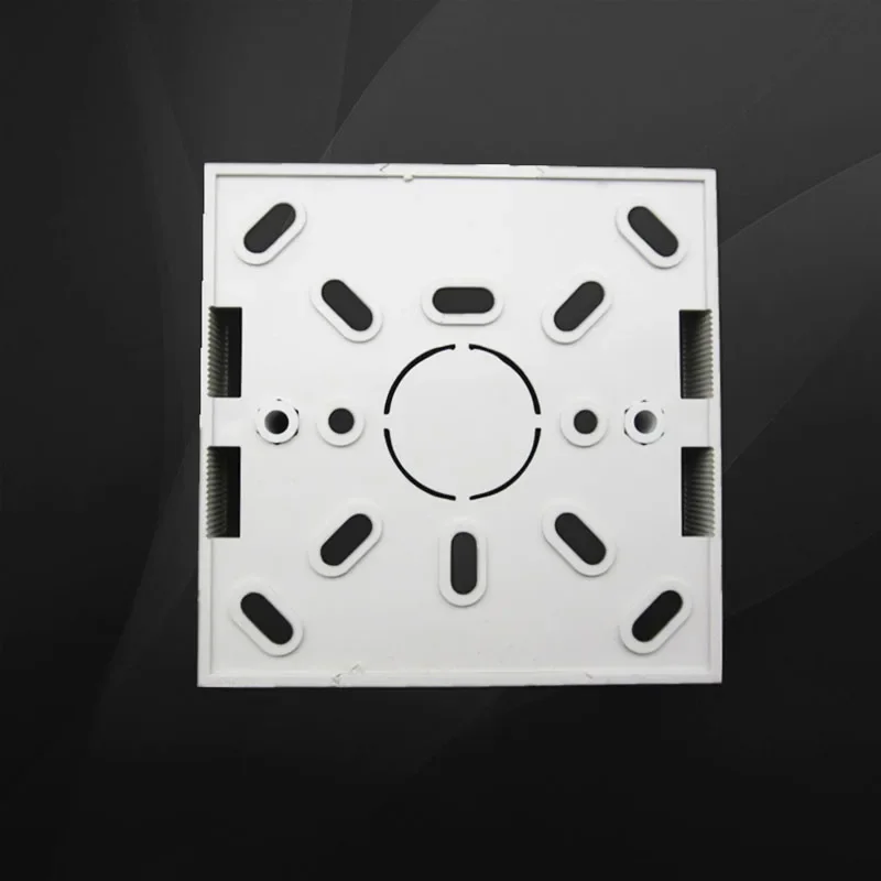 5cm Surface Mounted Bottom Box Switch Socket Universal Type 86 Bottom Box Surface Mounted Wire Box 86*86*50 image 3