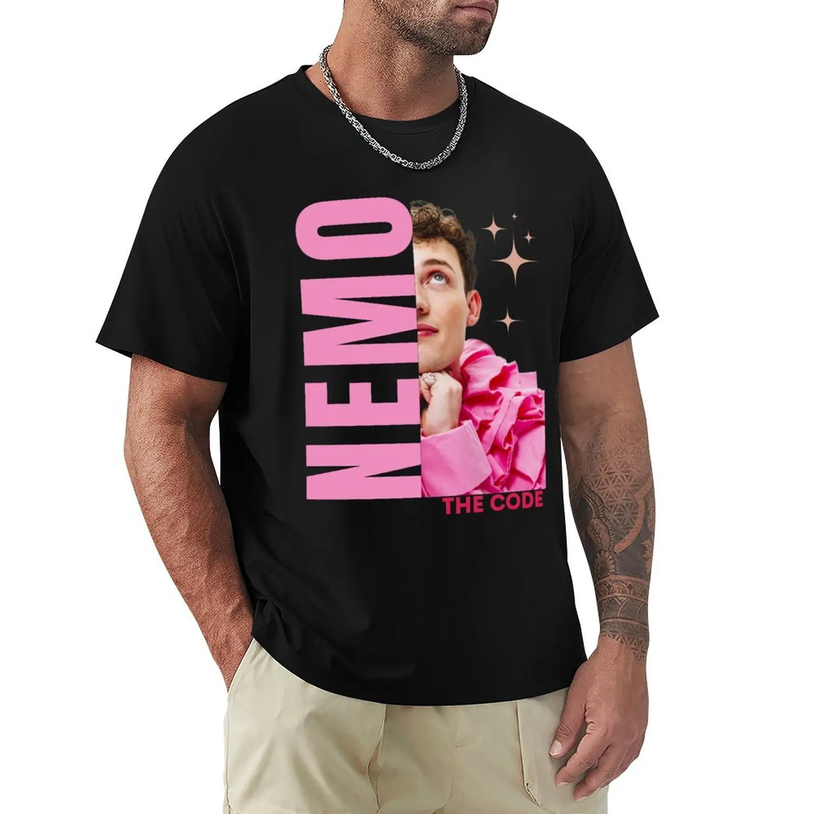 

Nemo Eurovision Switzerland 2024 T-Shirt Comfortable Daily Wear Tee