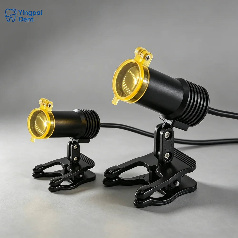 Rechargeable 5W Wireless LED Dental Headlight, Portable Mini Dental Loupe Headlamp for Dentist Clinical Surgery Medical Lab Use