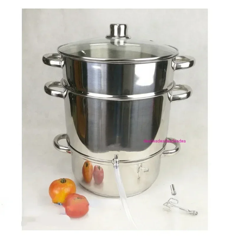 

Stainless Steel Fruit Juice Steam Pot Juicer Distillation Pot