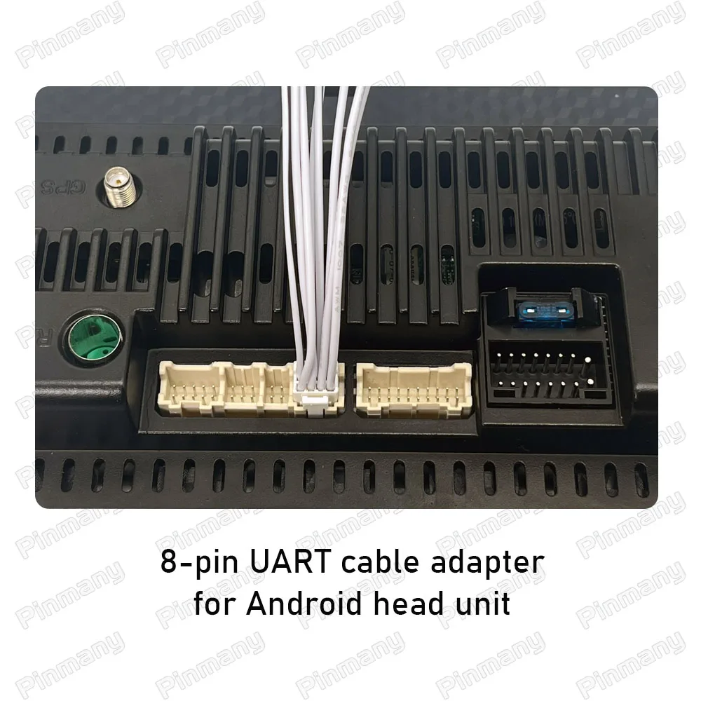 8-Pin SPH 2,0mm Abstand 2*4 Doppelreihiger Anschlussklemmenblock Elektronischer Kabelbaum für Android-Headunit CAN-Bus-Box UART-Verkabelung – Detail 6