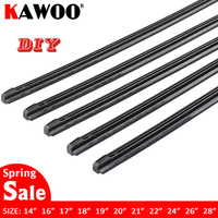 KAWOO Car Vehicle Insert Rubber Strip Wiper Blade (Refill) 8mm Soft 14\