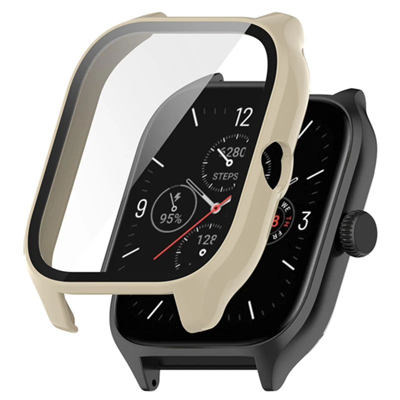 Fall + Glas Für Amazfit GTS 4/4 Mini Fällen Vollständige Abdeckung Schutz Shell Für Amazfit GTS 4 Mini Screen Protector schutzhülle – Detail 8