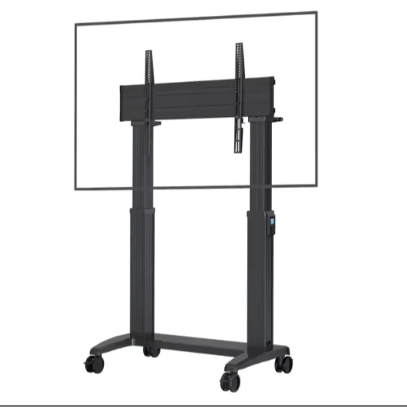 

ZJW STLF Advanced Electric Cable Hanger Folding Electric Studless Mobile Tripod Stand Floating European Tv Mobile Bracket Fold u