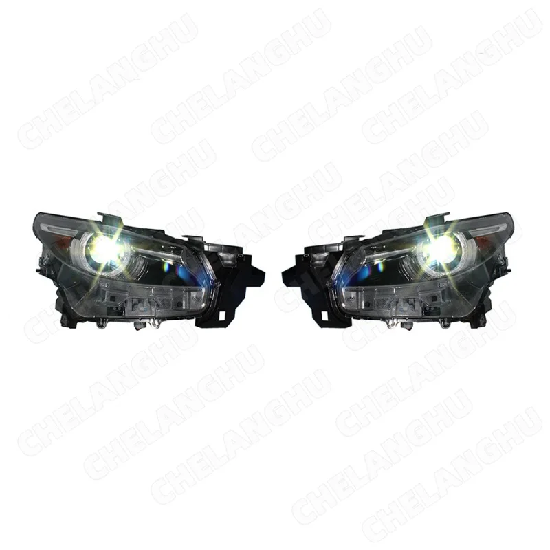 1 Pair Headlight For Mazda 2016 2017 2018 2019 2020 2021 2022 2023 US Version Front Headlamp With AFS power adjust LED DRL