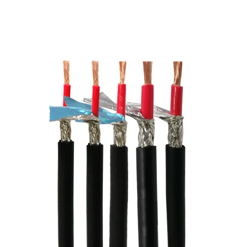 Einadriges abgeschirmtes Kabel 0, 75 mm2/0,5 mm2-16mm2 hitze beständig 0,75 ℃ tevp 20/18/17/15/13/11/105/5awg öl beständig, Signal kabel – Detail 2