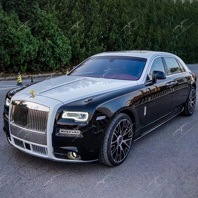 Suitable for Rolls Royce Ghost 1.2-generation MSY kit front bumper assembly, side skirts, rear bumper assembly carbon fiber body