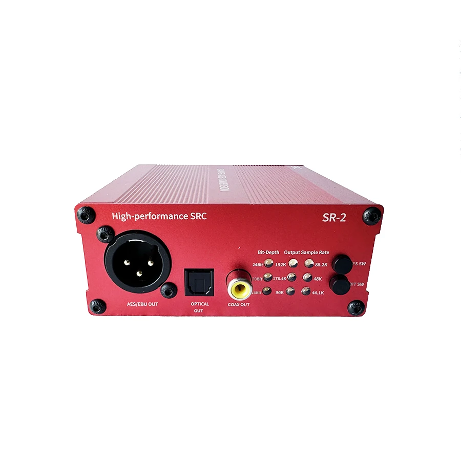 Digital Signal Sampling Rate Converter Coaxial, Fiber Optic AES/EBU Input 24bit 192K