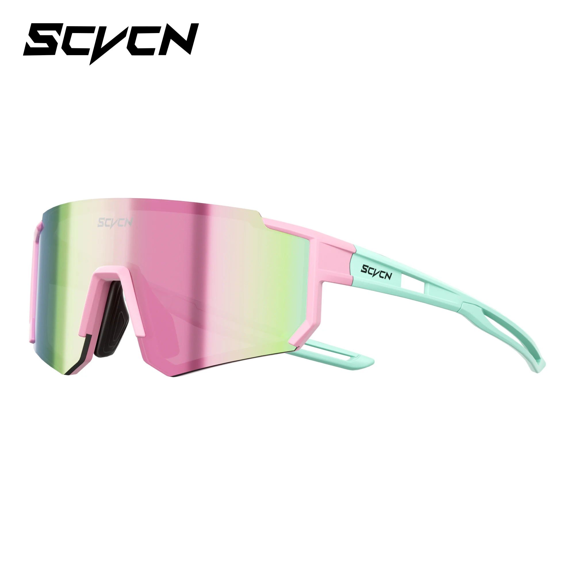 SCVCN Mädchen Sport Sonnenbrille Kinder Radfahren Brille Photochrome UV400 Jungen Baseball Outdoor Brillen Laufen Wandern Sonnenbrille