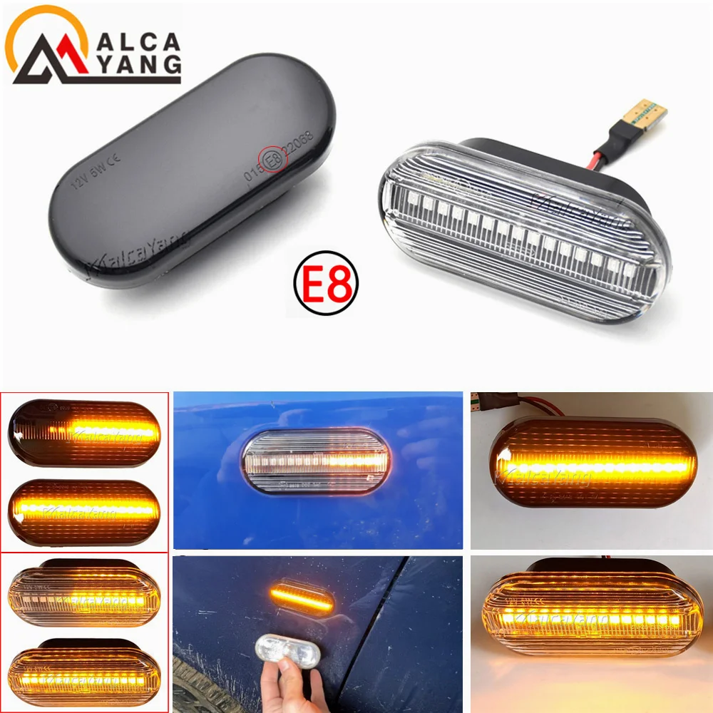 2 Pcs Led Dynamic S… - image