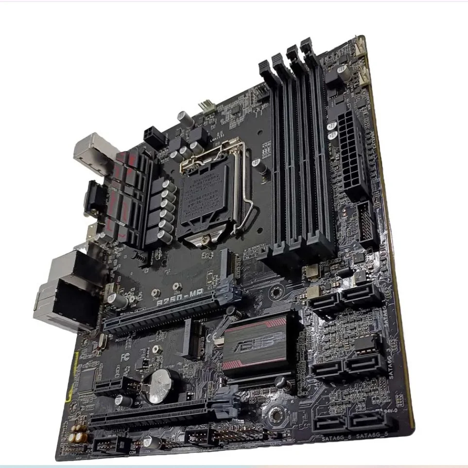 ASUS B250-MR اللوحة الأم إنتل B250 دعم i7 7700K 6700K i5-7600K 6500 i3-7350K 6300 CPU LGA1151 DDR4 2400MHz HDMI M.2 mATX