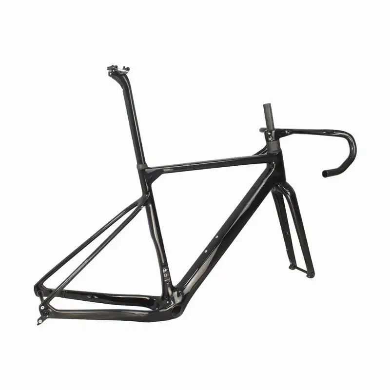 

Bicycle Frame Bike BB86 Disc Brake Gravel Bike Carbon Frame T1000 Frameset 700*47C Cyclocrossy Bicycle Part GR060