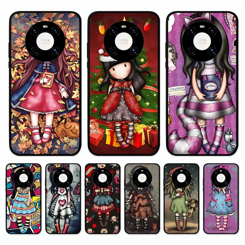 Cute Cartoon Girl Kid santoro_gorjuss Phone Case For Huawei Mate 10 20 30 40 50 lite pro Nova 3 3i 5 6 SE 7 pro 7SE