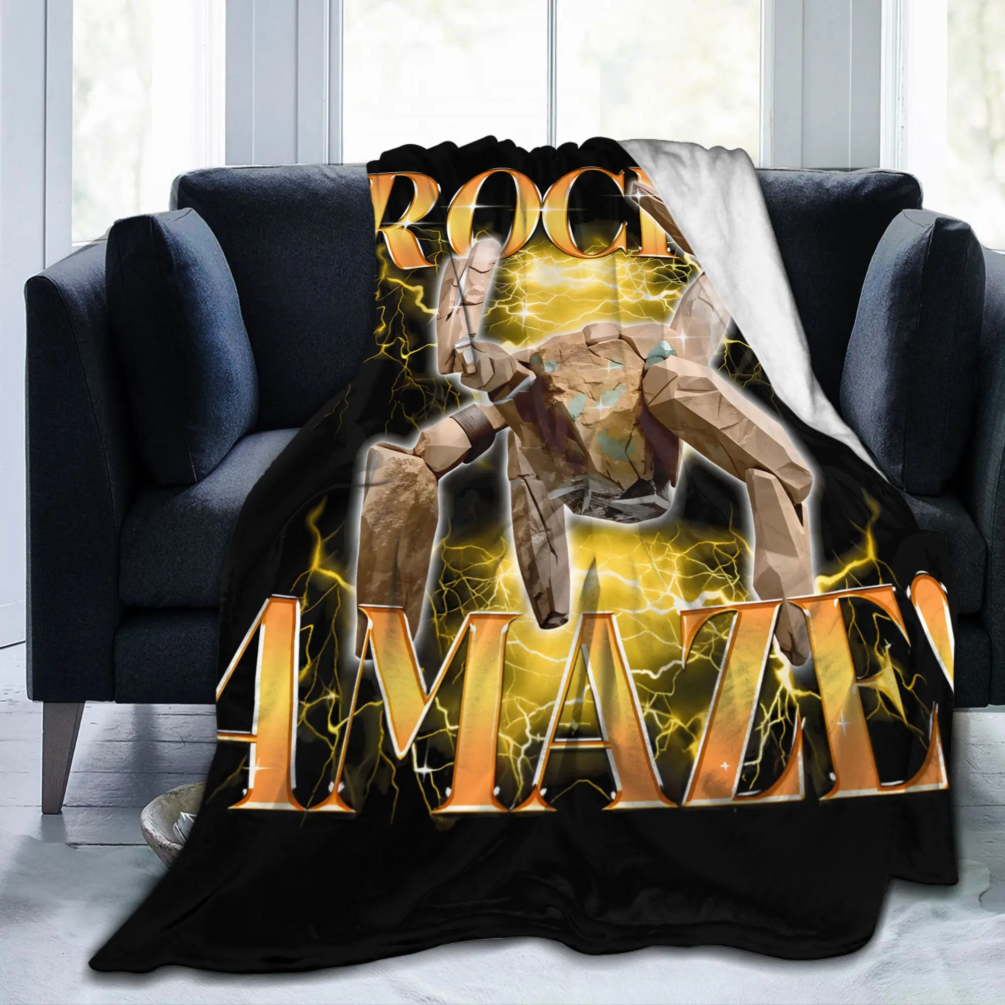 Eridani-Rocky Project Hail Mary Blanket Velvet Autumn Winter Sci-Fi Adventure Multi-function Warm Throw Blankets Bedding Throws