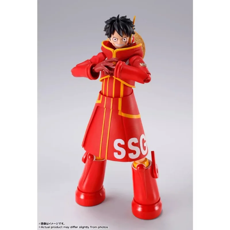 En Stock Bandai Original véritable S.H.Figuarts une pièce figurine d'anime singe D. Luffy figurine jouets pour garçons filles enfants cadeau