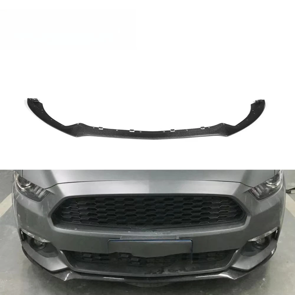 

Carbon Fiber Mustang Front Bumper Lip for Ford Mustang 2015UP