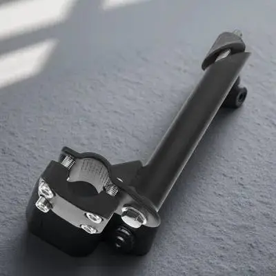 Children's Bike Stem Handlebar Extender Black Metal Front Fork Stem Riser Safety Stability Balance Bike Accessory
