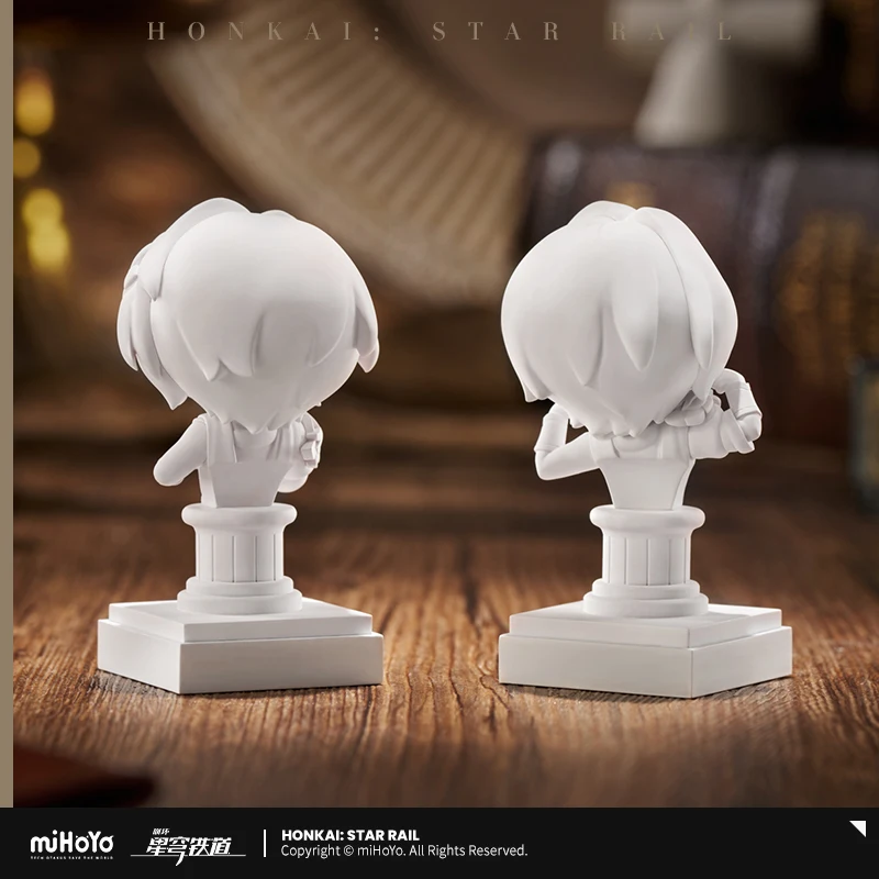 Honkai Star Rail Genuine Dr. Ratio Q-version Doll Seal Peripherals Figures Toys Create A Series of Seals Toy Gift Original