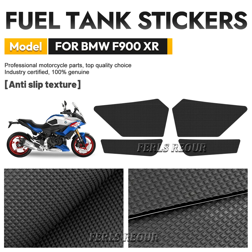 Motorcycle Tank Pad Protectors Motorfiets Anti Scratch Rubber Material Motorcycle Accessories For BMW F900 XR 2020-2025