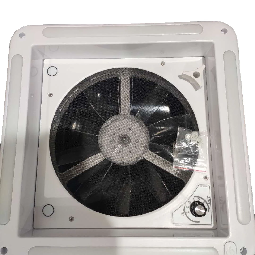 

Cut-Out Size 14' RV Accessories LED Light Filled Caravan Vent with Electric Control 340 mm RV Roof Vent Car Windows