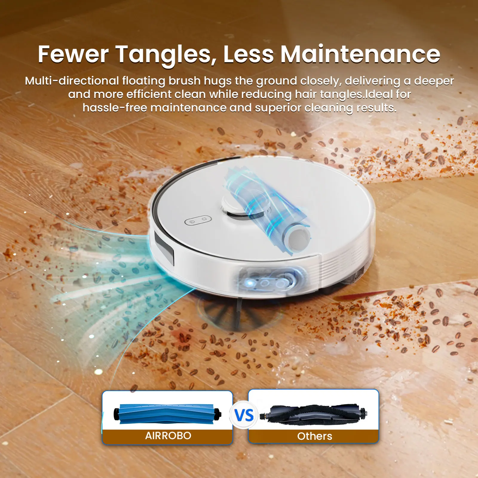 Cordless Robot Vacuum With Strongest Suction Proactive Intelligence Avoidance Carpet Pet Deep Cleaner Robot Vacuum Clean