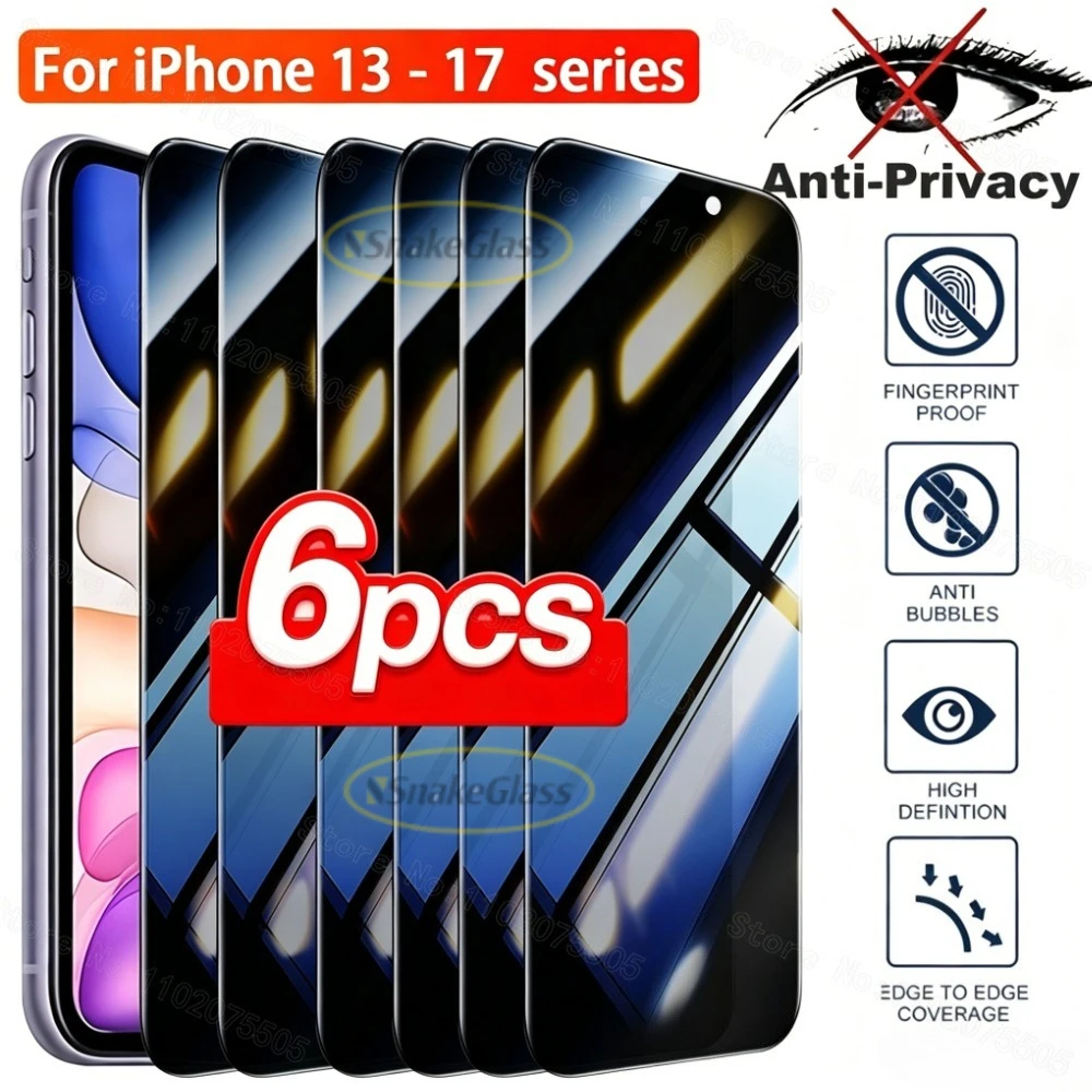 

Tempered Glass Screen Protectors for IPhone 11-17, Including Plus, Pro, Pro Max, 17 Air, And 17E 16E Series.Offers Full Coverage