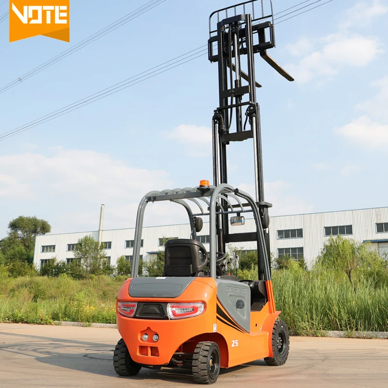 3t 3m Four Wheel Electric Truck Counterbalanced Hydraulic Forklift Sitting Driving Style