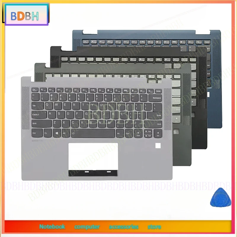 For Lenovo Ideapad Flex 5-14IIL05 5 14ITL05 5-14ARE05 Original New US Backlight Keyboard Laptop Palmrest Upper