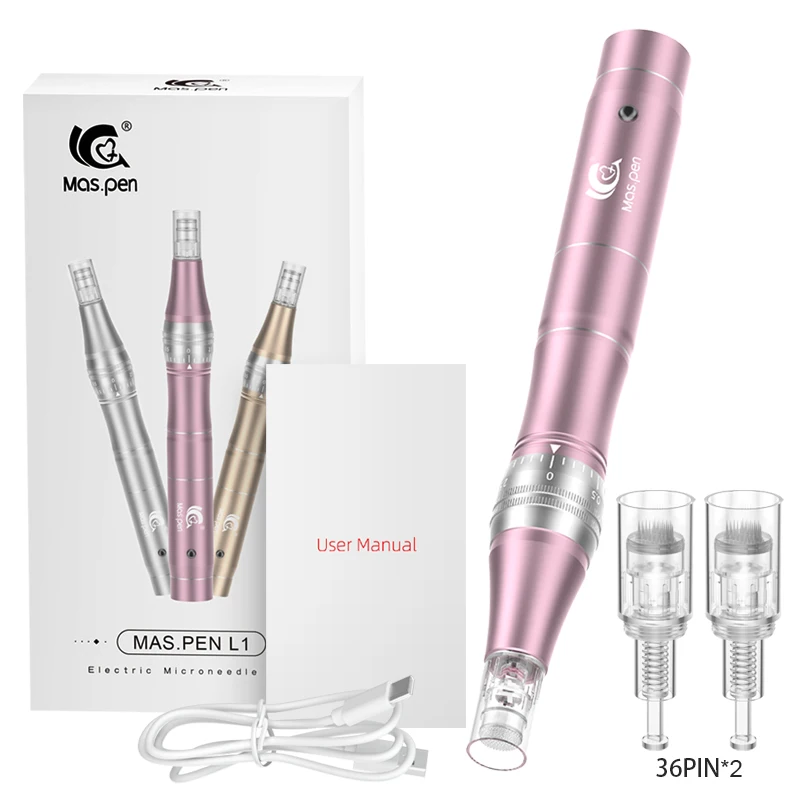 Mas.pen Kabelloser Microneedling Derma Pen/Mas Pen L1/L3/L6/N6/S8 Hautpflege-Tool 6