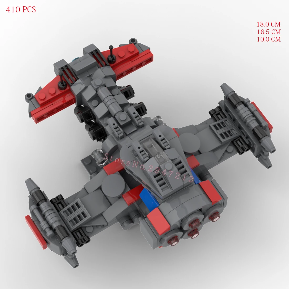 hot classical US game Starcraftes Starport technical weapon battle cruiser equipment brick model Building Blocks toys child gift