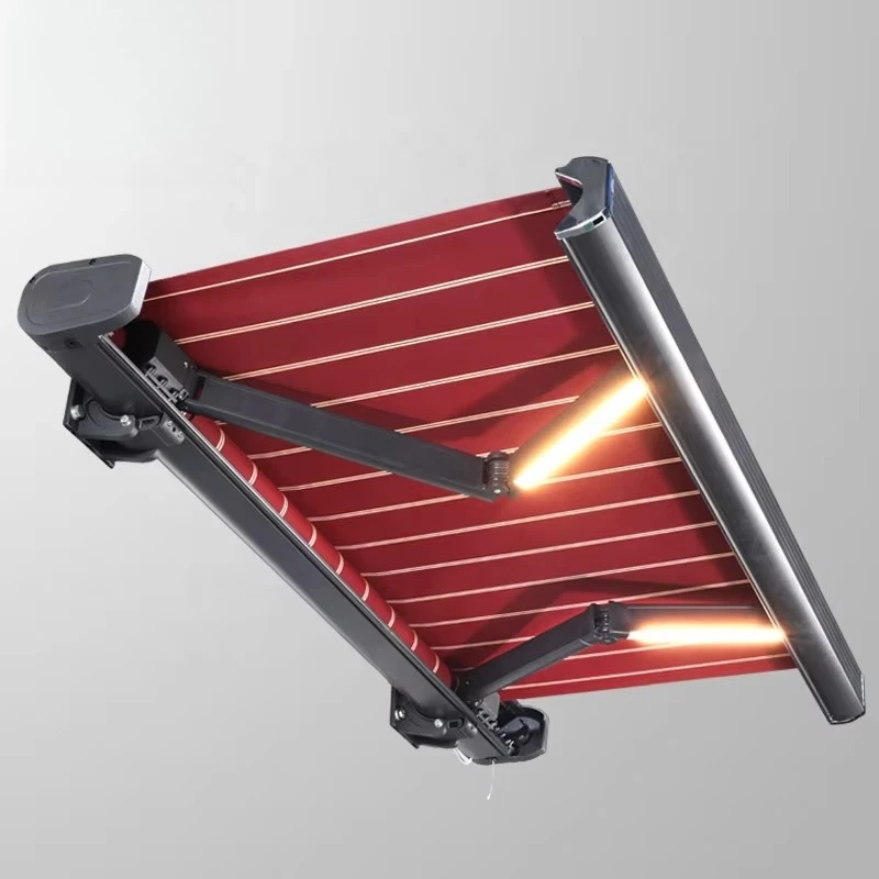 Quality Tende Da Sole a Bracci Estensibili Motorizzate Solid Full Cassette Awnings Outdoor Oversized Awning7x4m