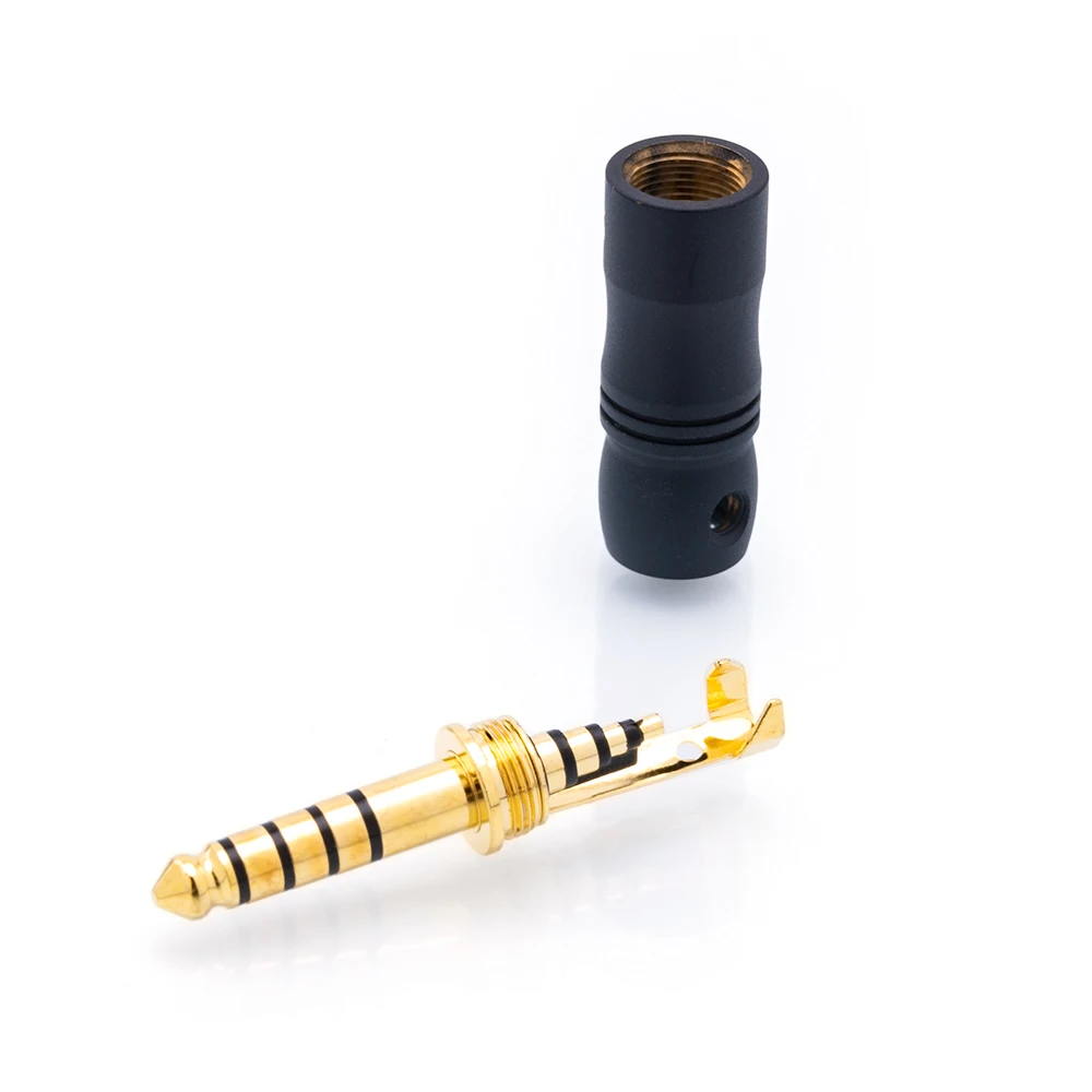 ■ Hifi MPS  Gold Plated 4.4mm 5 Poles Male Full Balanced Headphone Solder Plug for NW-WM1Z NW-WM1A AMP