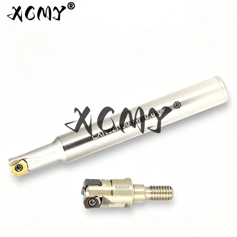 EXN02R EXN02 LNMU0202 Fast forward Internal Cooling 8mm 10mm 12mm 16mm High-Quality Small-Diameter Flat Milling Cutters