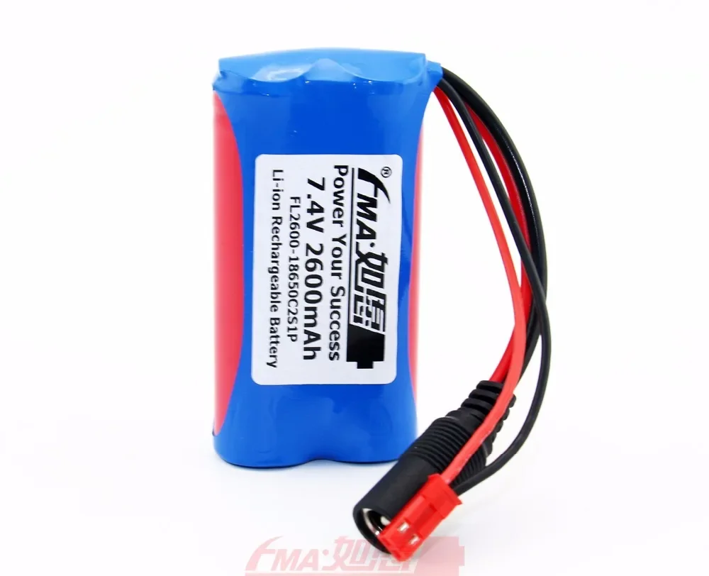 

Литий-ионный Аккумулятор 7,4 V 2600mAh 18650 w/PCM для MagicShine LED велосипеда света