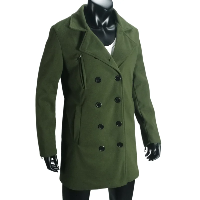 Outerwears Winter Women\'s Trench Coat Double Breasted with Lining European Size Coats Lapel Casual Long Jacket Women\'s Clothing