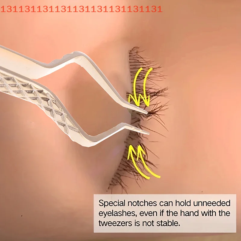 Alta precisão curvada reta para cílios de sobrancelha ventilador ferramenta de maquiagem da arte do prego pinças de aço inoxidável antiestáticas douradas