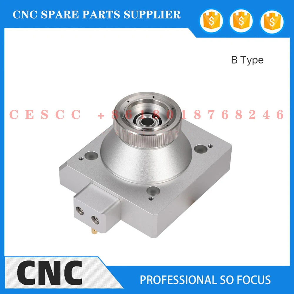 CNC Laser Head BM114S Nozzle Connector Type A and Type B Ceramic Bracket Replacement Parts for Raytools BM114S Laser Head