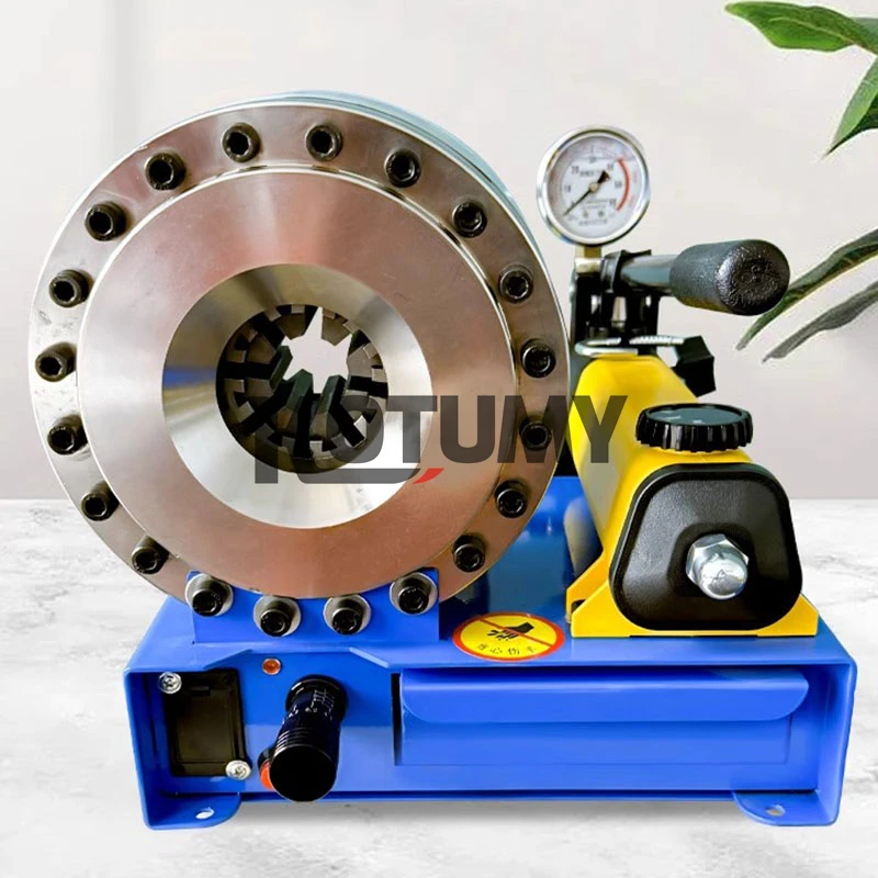 Mesin Crimping Selang Hidrolik Manual Tekanan Tinggi Mesin Penekan Pipa Minyak Mesin Penyusut Pipa Alat Crimping Selang Hidrolik