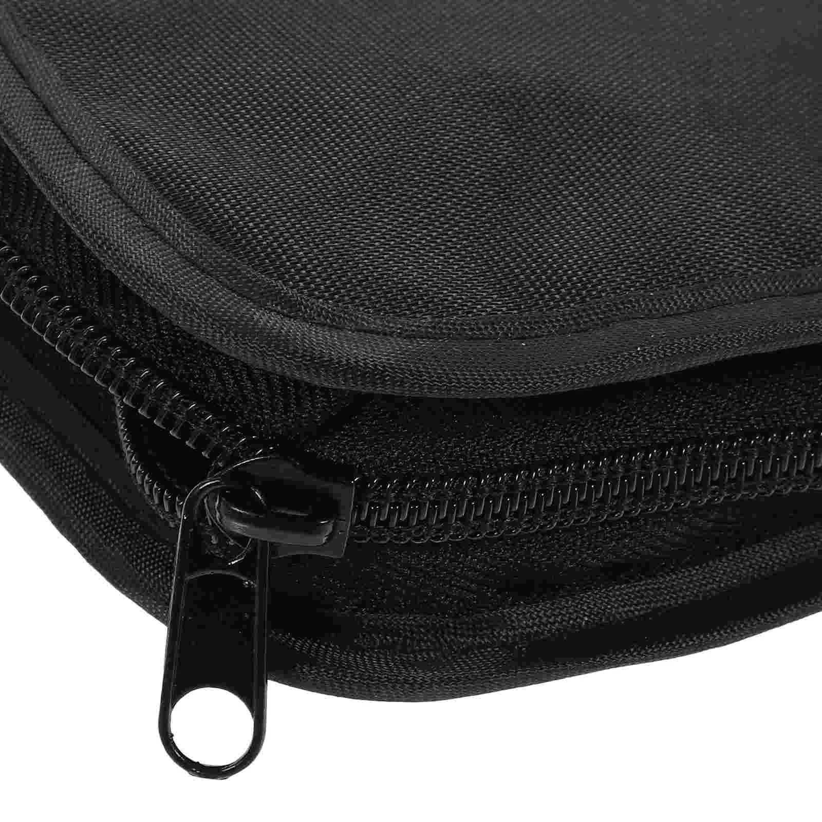 OxiOxygen Monitor Case Bag Portable Blood Glucose Meter Pouch Oxford Cloth Medical Device Storage Case (Black)